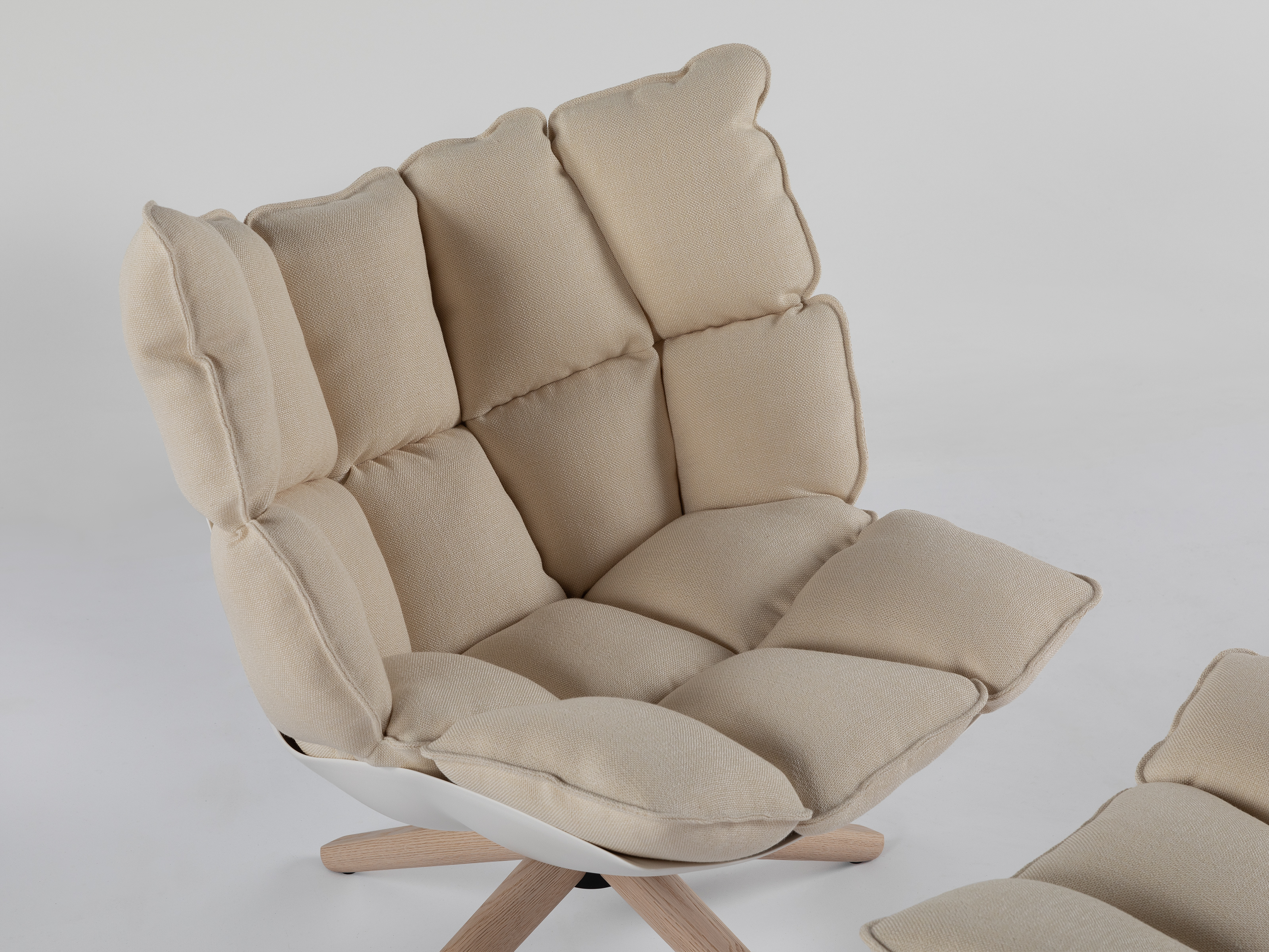 B&B Italia Husk Swivel Armchair *5 Month Delivery Time* | eBay